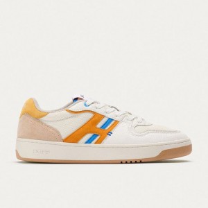 HOFF METRO SHINJUKU Sneaker Herren Weiß Orange | GYILOR510