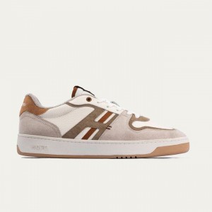 HOFF METRO TROCADERO Sneaker Herren Weiß Grau Braun | HCSYIM379