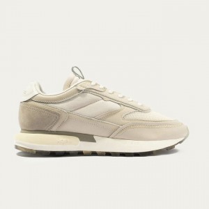 HOFF TRIBE GREAT PLAINS Sneaker Damen Beige Weiß | OYWXFP481