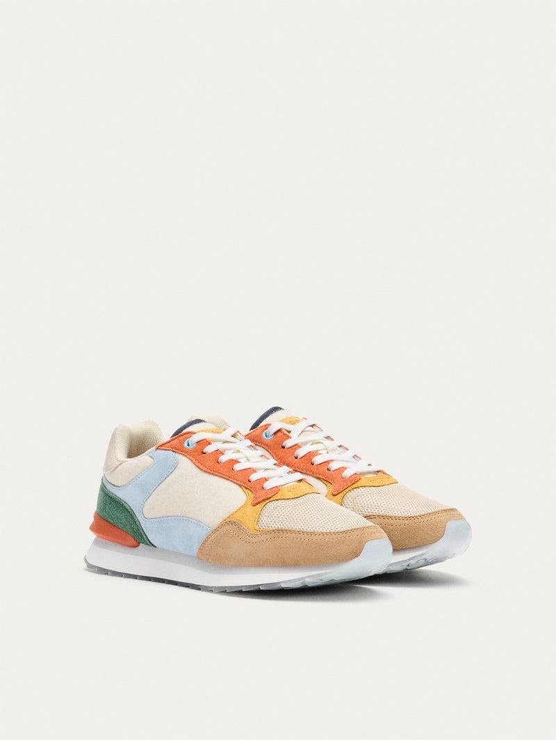 HOFF CITY CHARLESTON Sneaker Damen Weiß Orange Beige | PFXGHU084