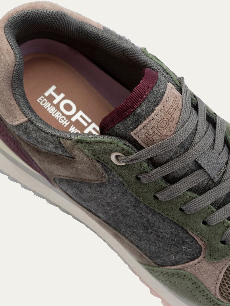 HOFF CITY EDINBURGH Sneaker Damen Grün Mehrfarbig | NOGRKT857