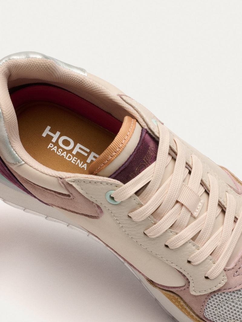 HOFF CITY PASADENA Sneaker Damen Weiß Rosa Braun | UPKTSF859